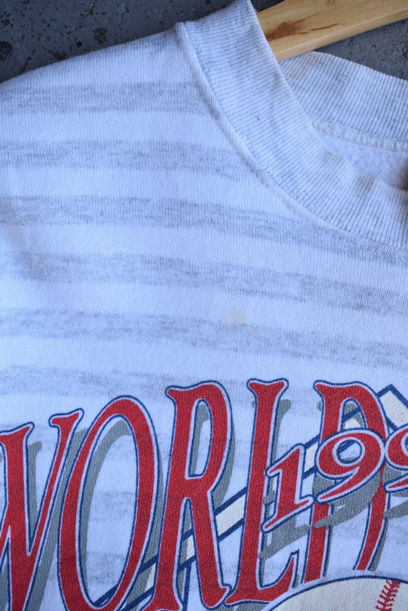 Vintage 1991 MLB Minnesota Twins World Series Champions Crewneck (M/L) - Retrospective Store