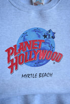 Vintage 1991 Planet Hollywood Myrtle Beach Crewneck (L) - Retrospective Store