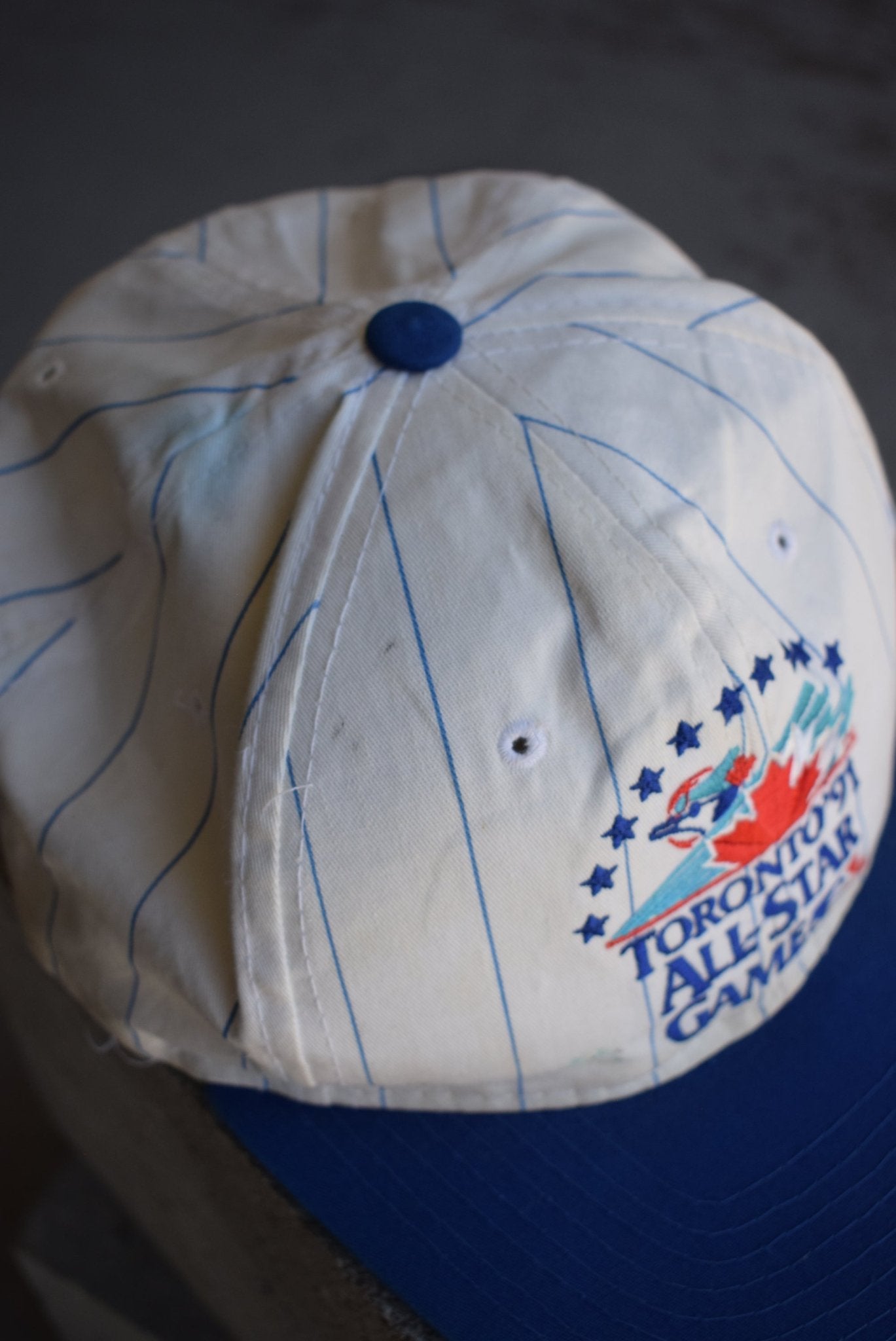 Vintage 1991 Starter x MLB Toronto Blue Jays Embroidered Hat - Retrospective Store