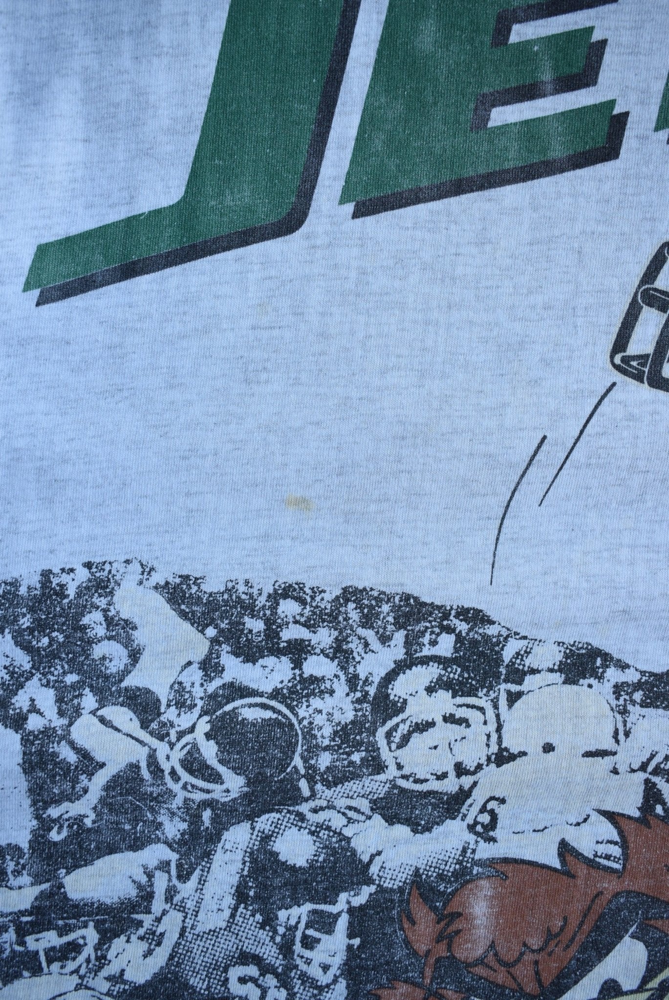 Vintage 1991 Warner Bros. x NFL New York Jets Tee (M) - Retrospective Store