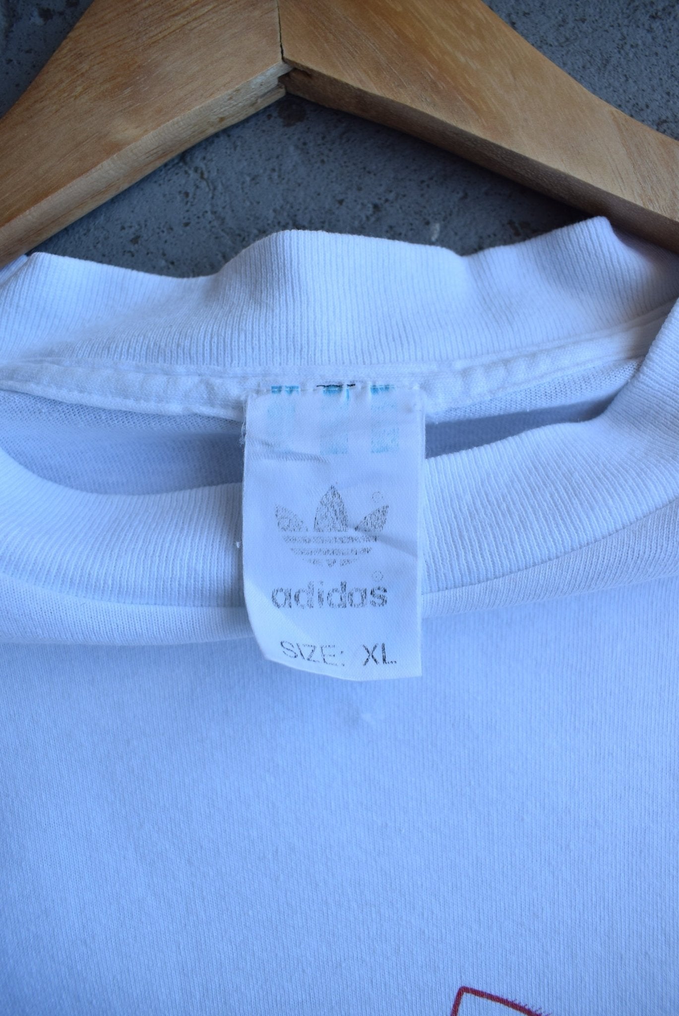 Vintage 1993 Adidas Graphic Tee (XL) - Retrospective Store