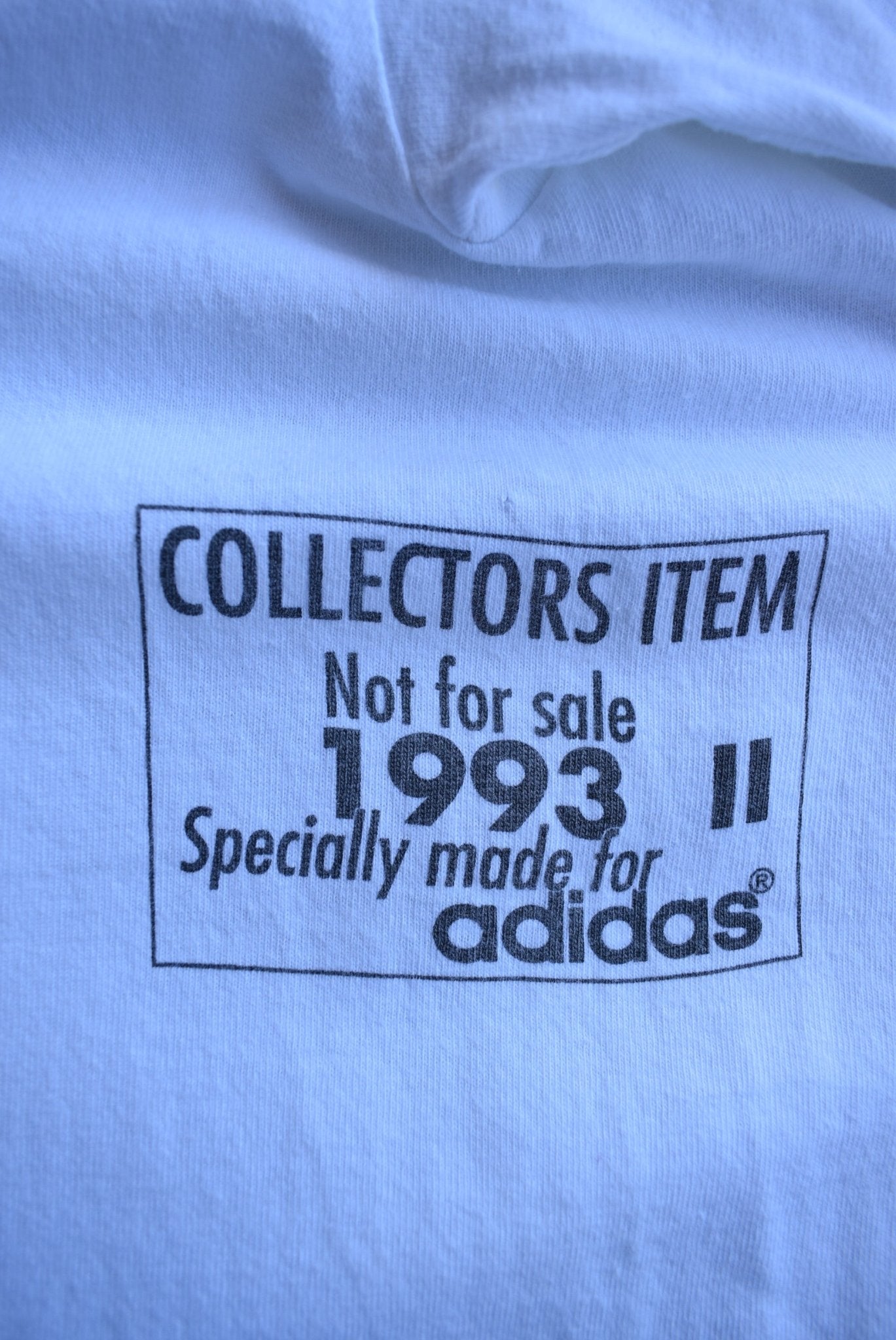 Vintage 1993 Adidas Graphic Tee (XL) - Retrospective Store