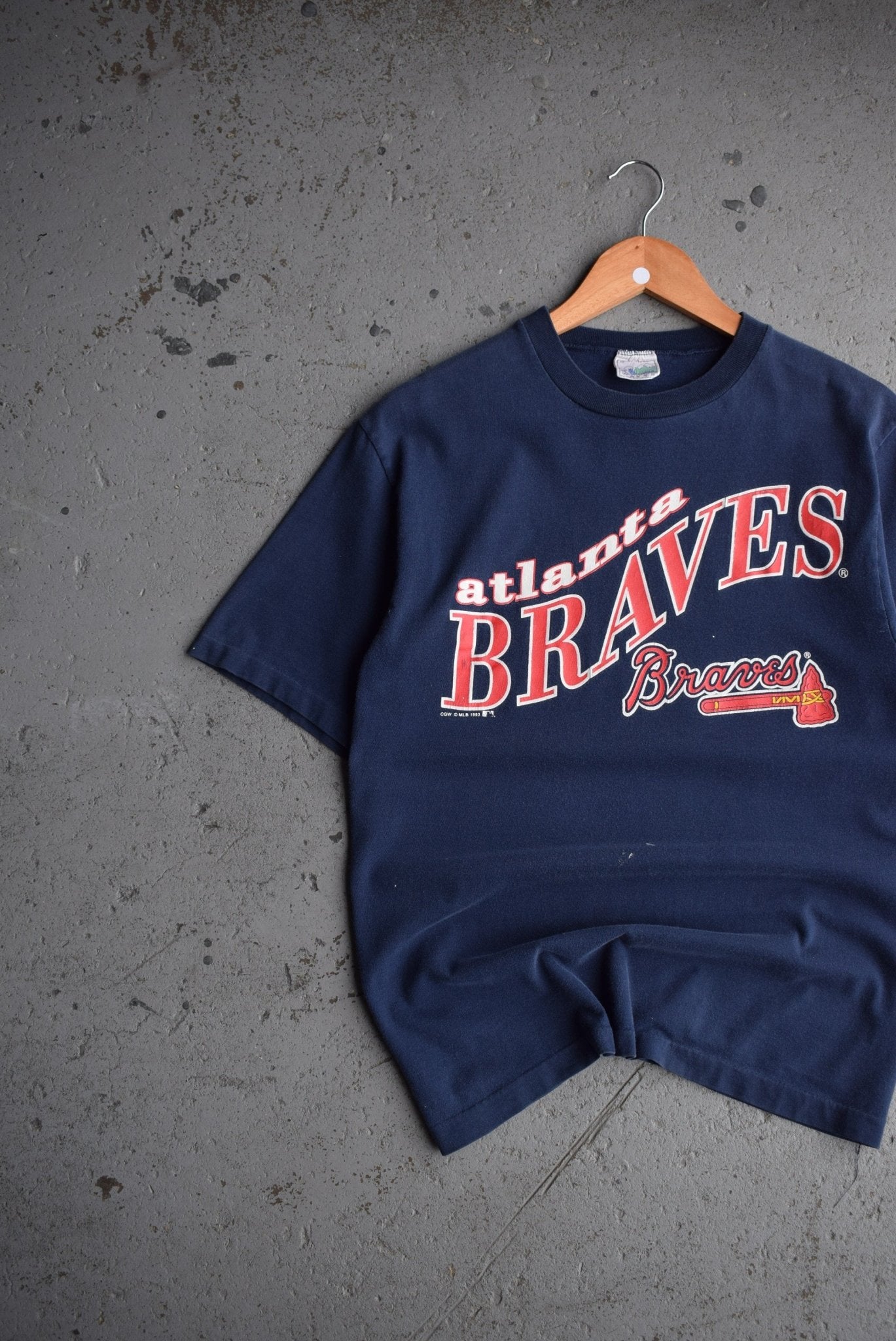 Vintage 1993 MLB Atlanta Braves Tee (S) - Retrospective Store