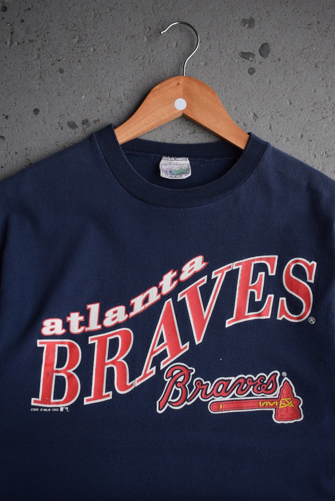 Vintage 1993 MLB Atlanta Braves Tee (S) - Retrospective Store