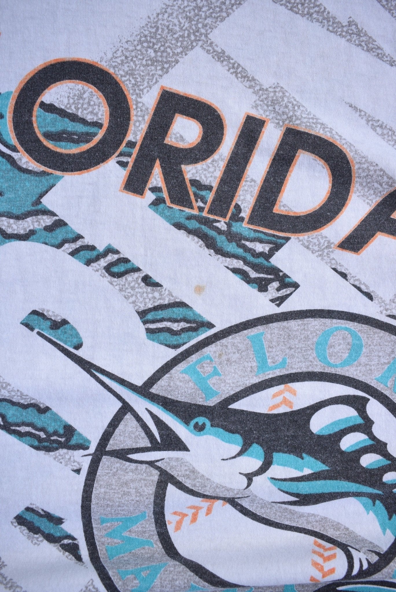 Vintage 1993 MLB Florida Marlins Tee (M) - Retrospective Store