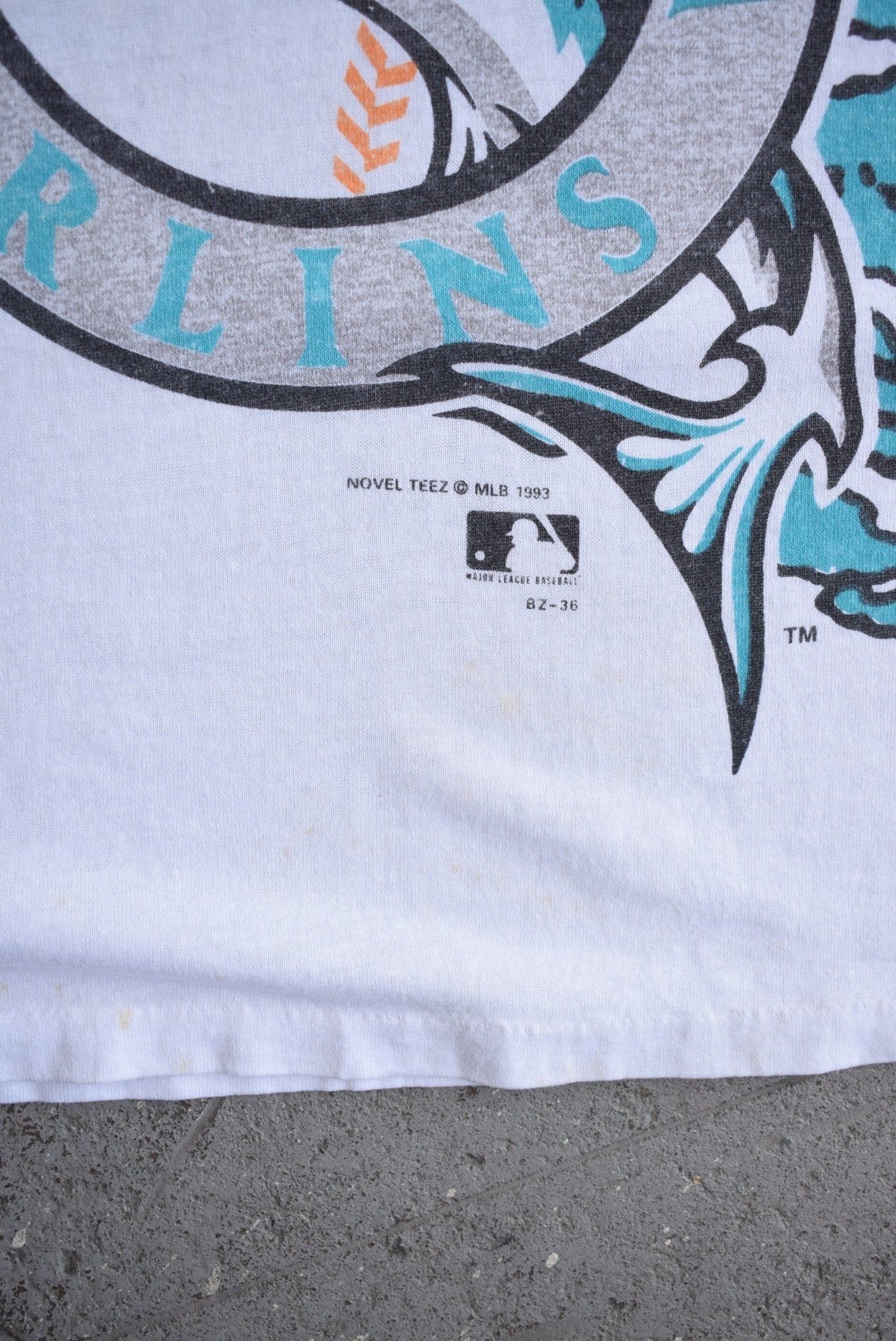 Vintage 1993 MLB Florida Marlins Tee (M) - Retrospective Store
