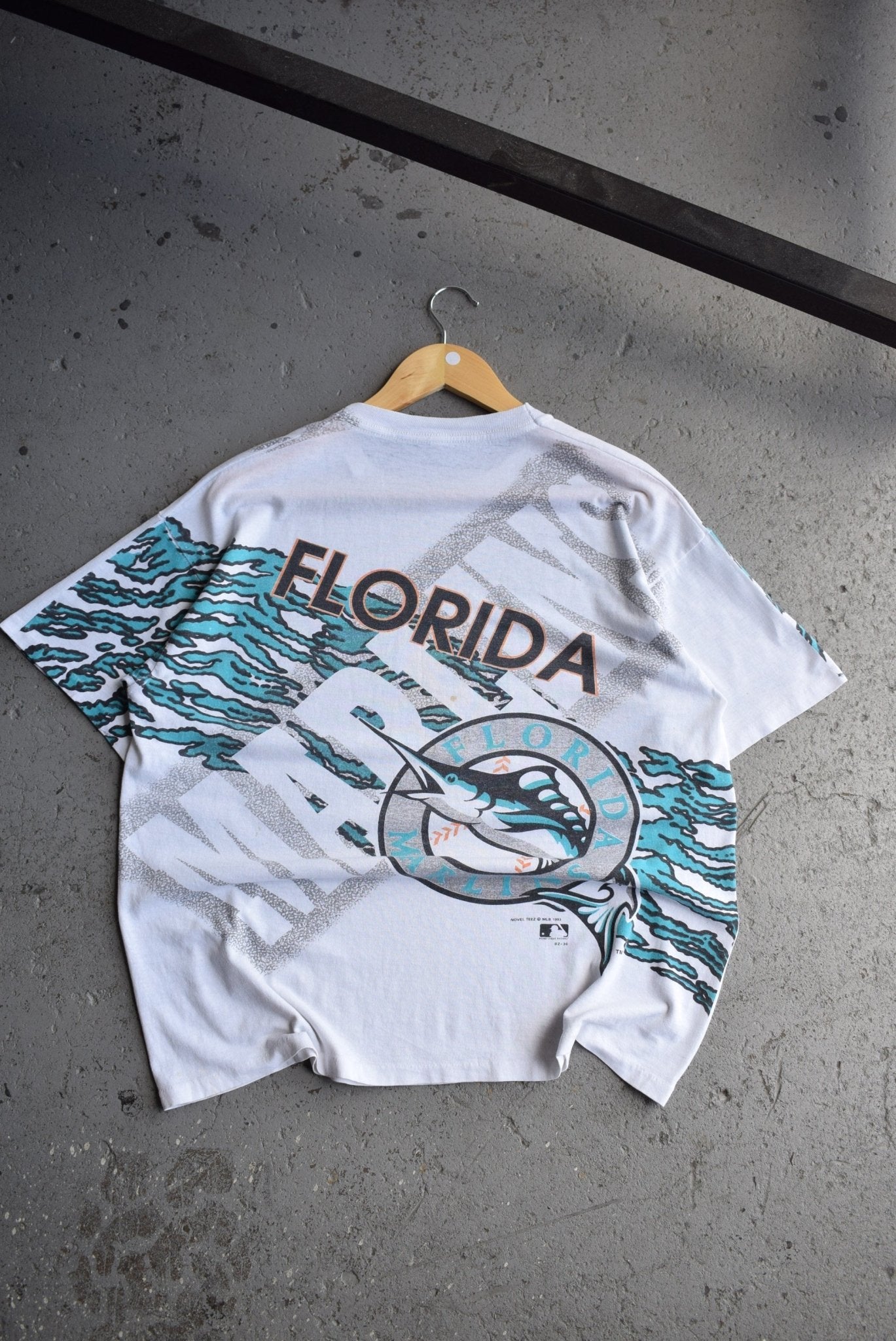 Vintage 1993 MLB Florida Marlins Tee (M) - Retrospective Store