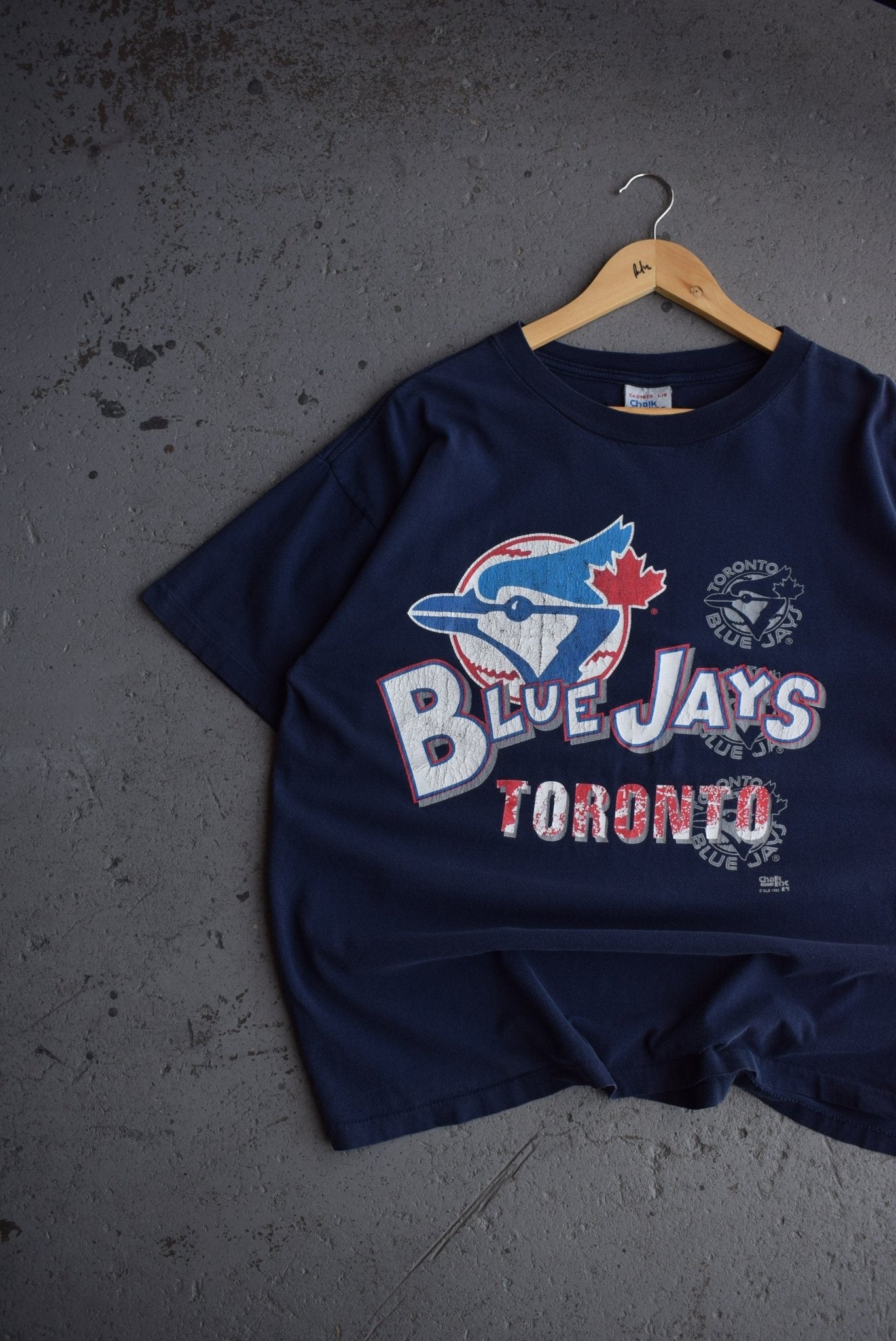 Vintage 1993 MLB Toronto Blue Jays Tee (L) - Retrospective Store