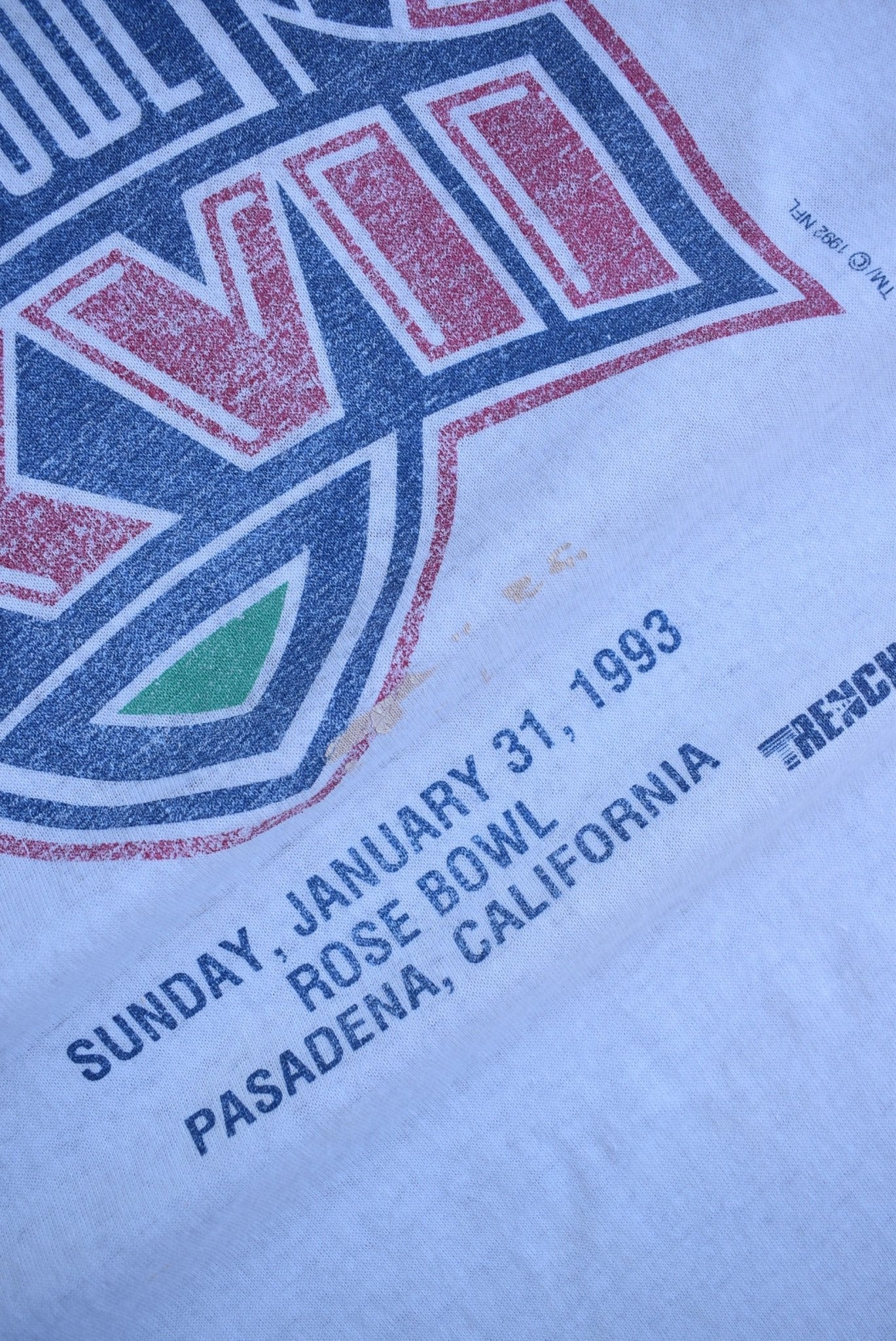 Vintage 1993 Superbowl XXVII Tee (L) - Retrospective Store
