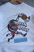 Vintage 1994 Air Angus 'Just Moo It!' Graphic Crewneck (L) - Retrospective Store