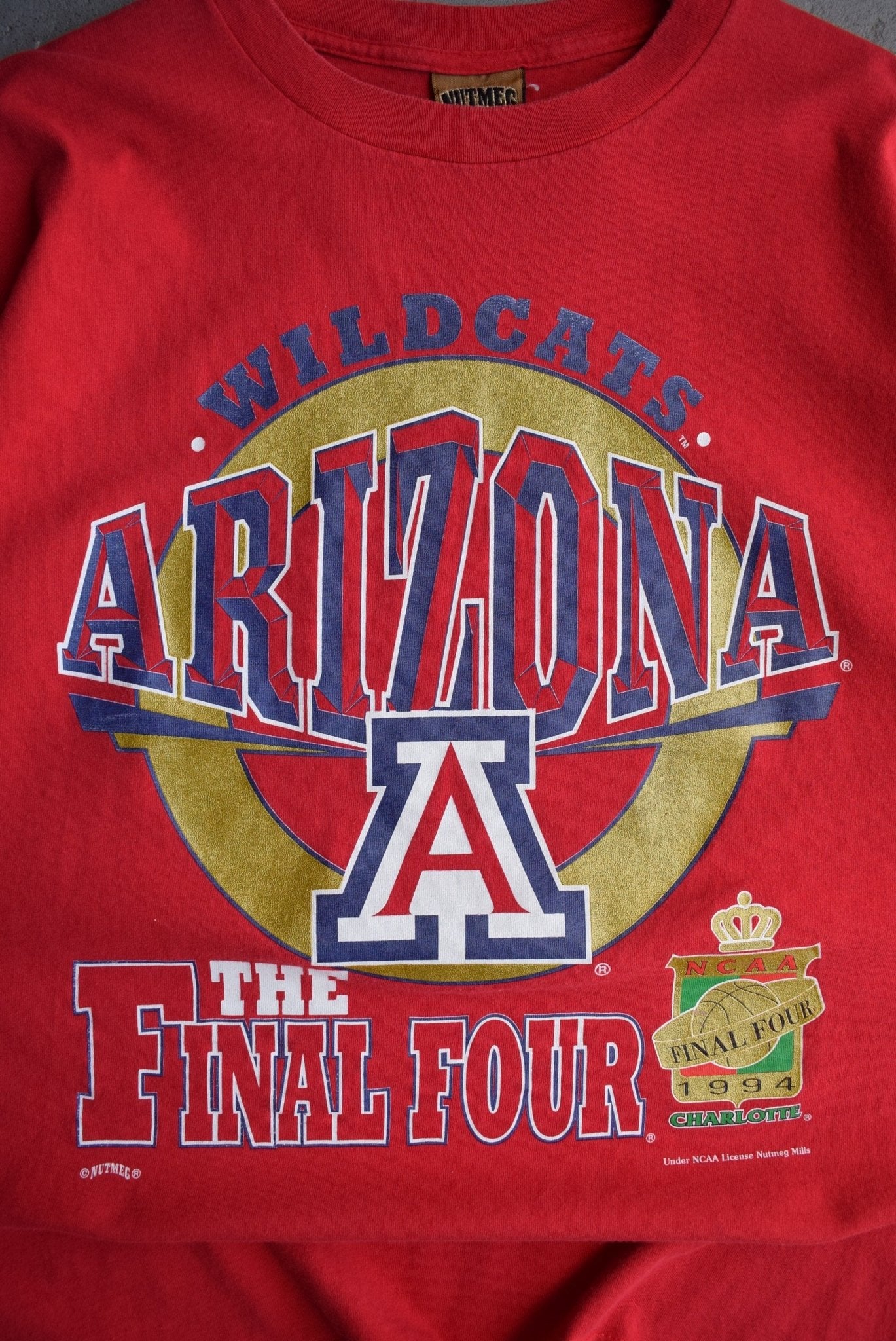 Vintage 1994 Nutmeg x University of Arizona Wildcats Tee (L) - Retrospective Store