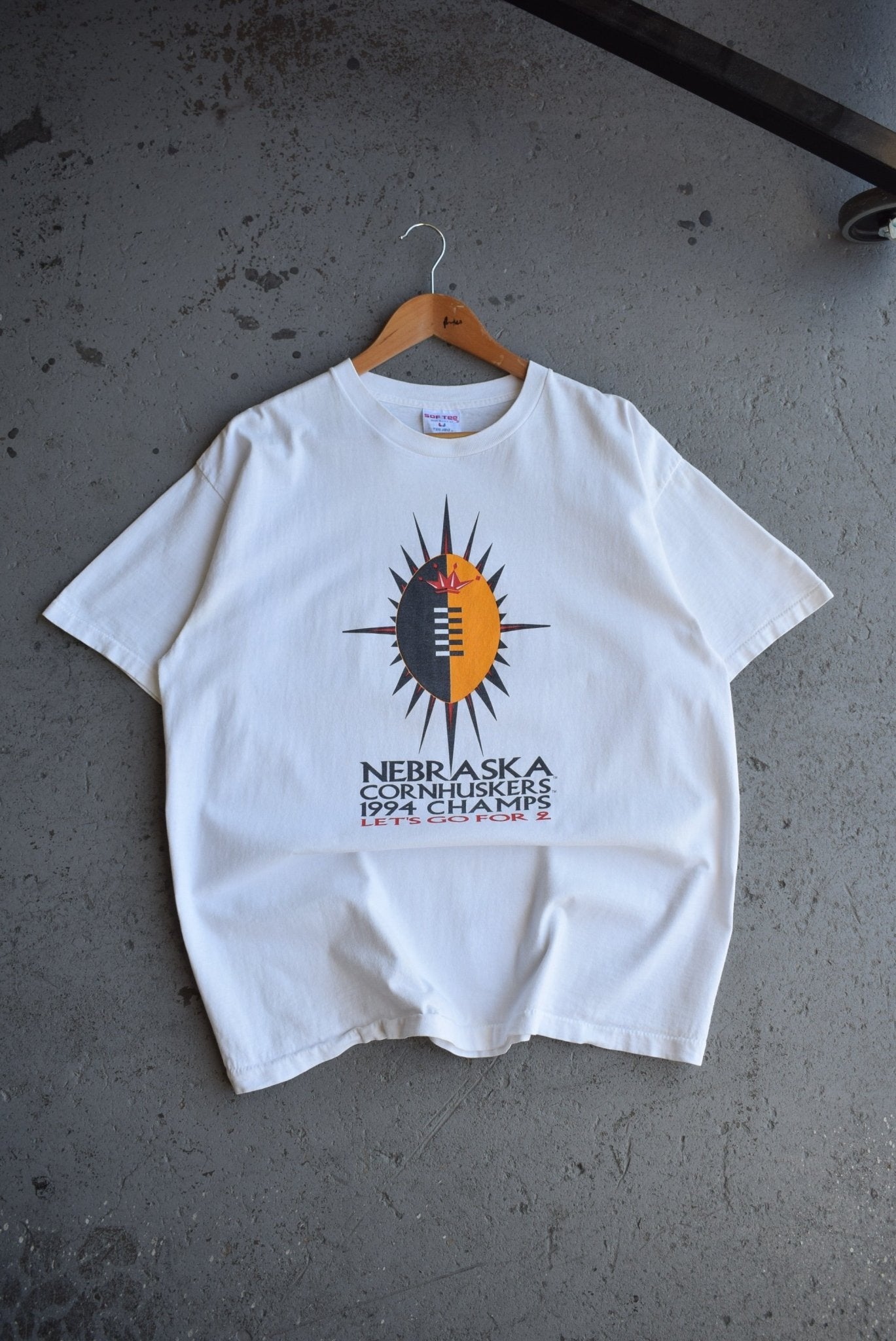 Vintage 1994 University of Nebraska Football Tee (L) - Retrospective Store