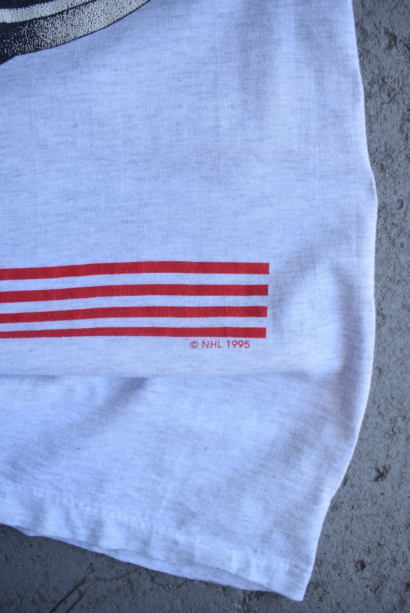 Vintage 1995 NHL Detroit Red Wings Tee (M) - Retrospective Store