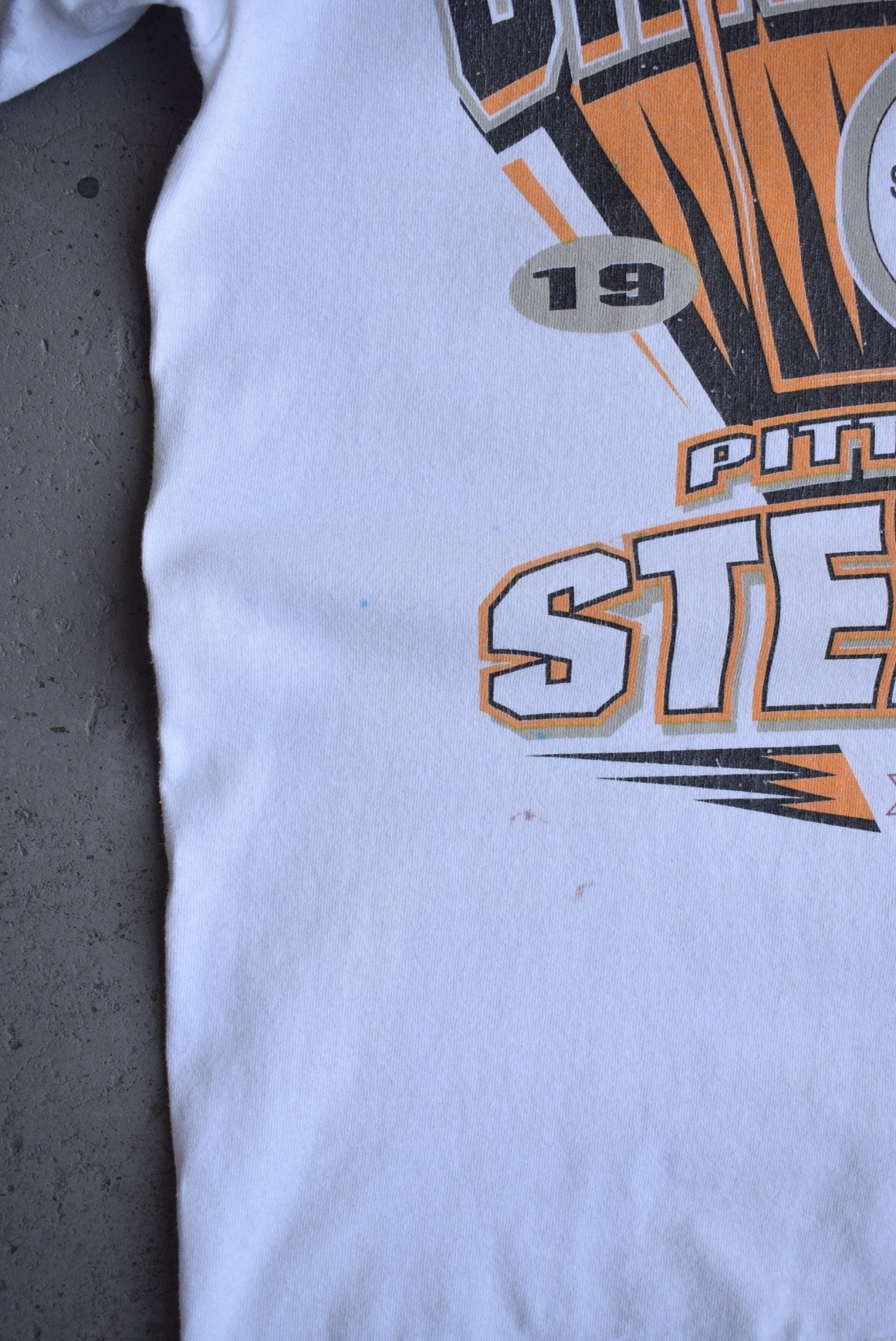 Vintage 1995 Starter x NFL Pittsburgh Steelers AFC Champions Tee (M) - Retrospective Store