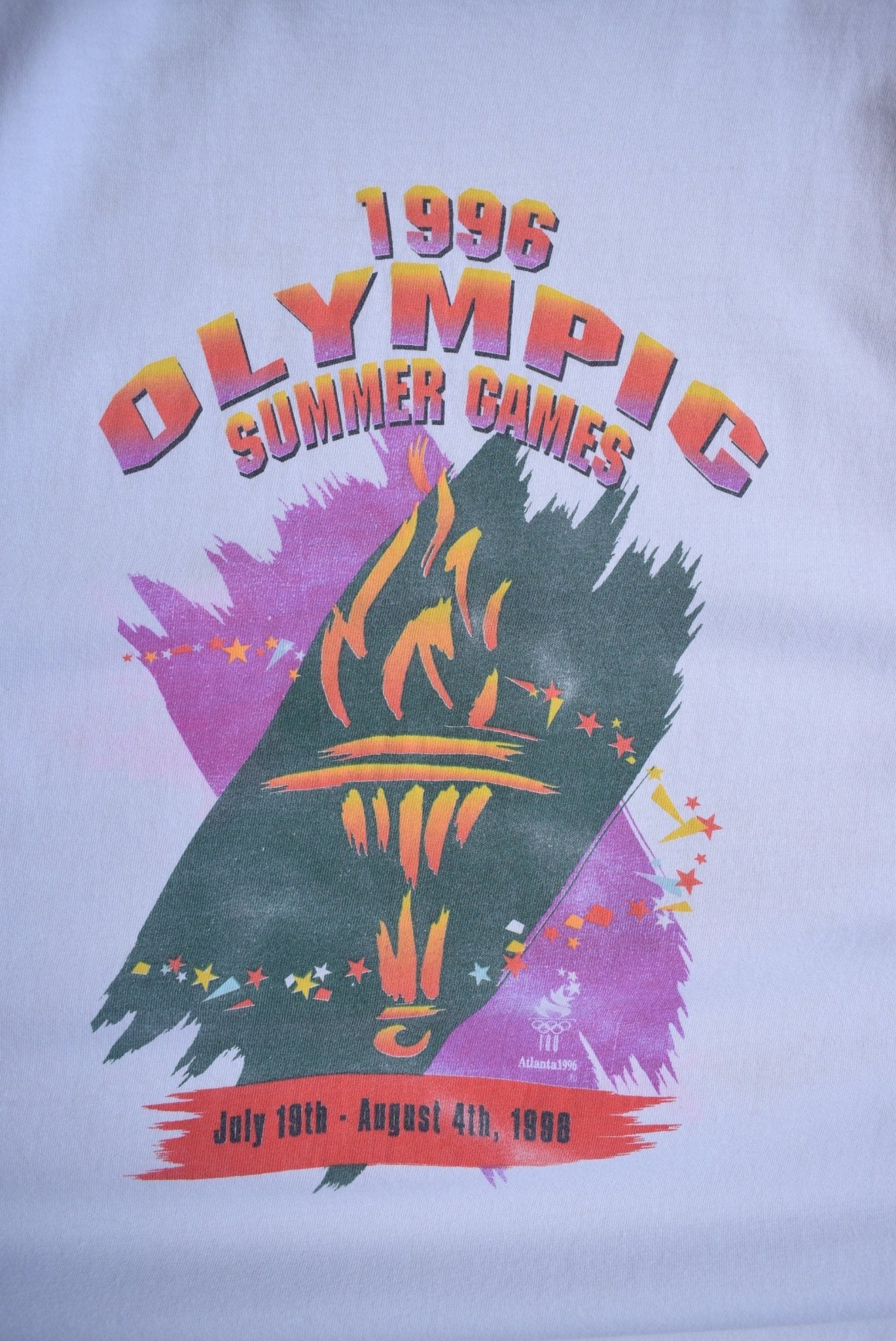 Vintage 1996 Atlanta Olympic Games Tee (XL) - Retrospective Store