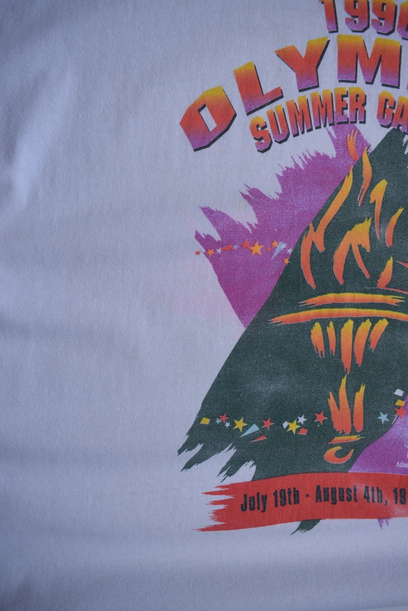 Vintage 1996 Atlanta Olympic Games Tee (XL) - Retrospective Store