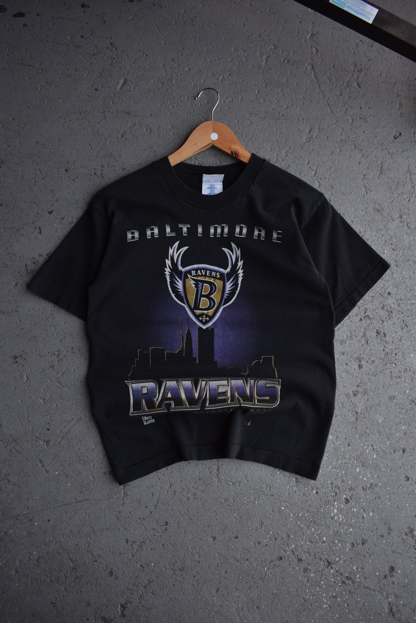 Vintage 1996 NFL Baltimore Ravens Tee (S) - Retrospective Store