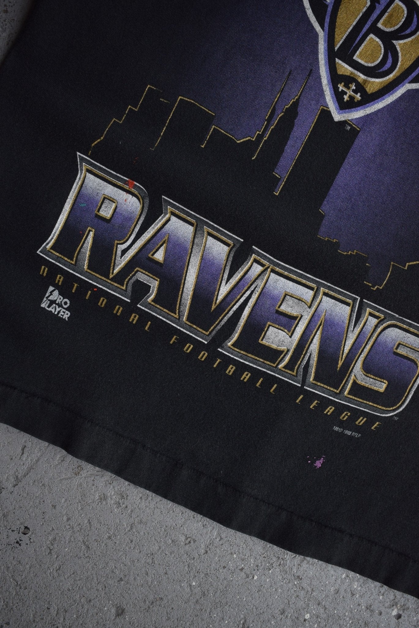 Vintage 1996 NFL Baltimore Ravens Tee (S) - Retrospective Store