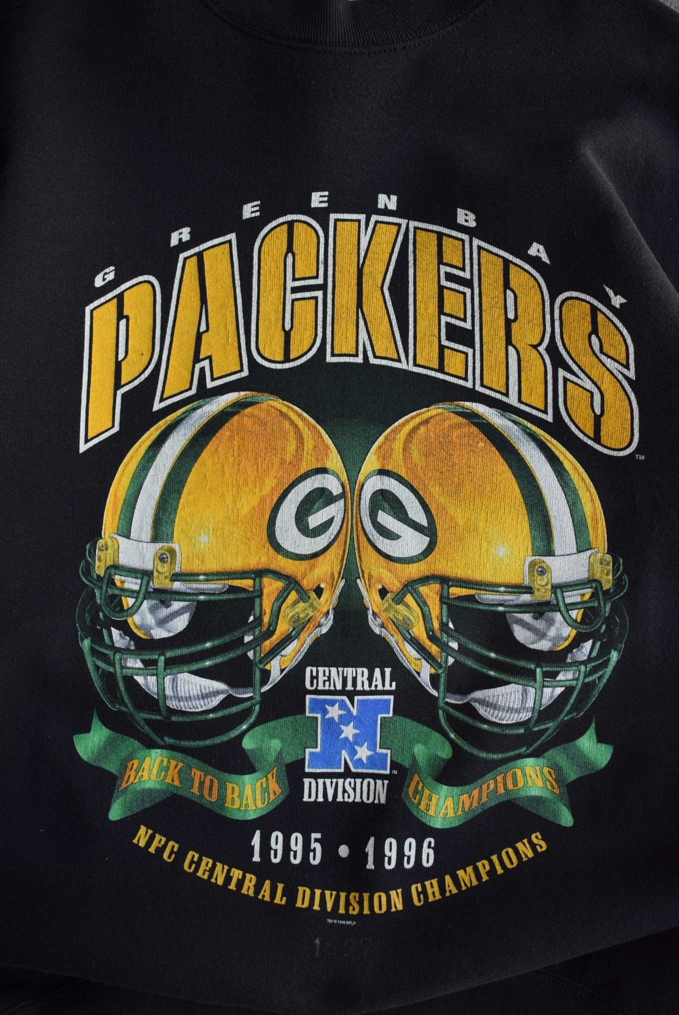 Vintage 1996 Pro - Player x NFL Green Bay Packers Champions Crewneck (XL) - Retrospective Store