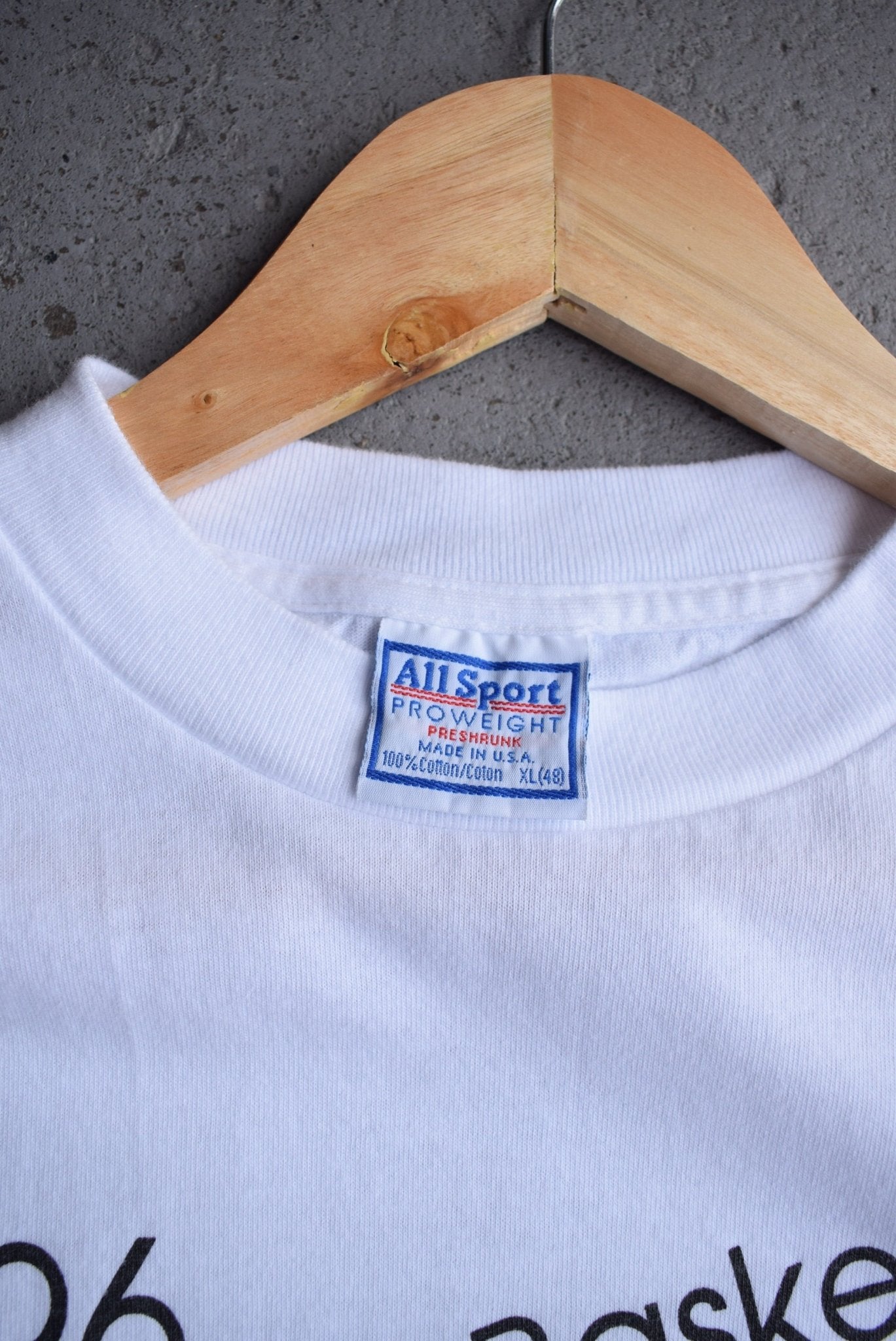 Vintage 1996 Women's Basketball Hall Of Fame Tee (XL) - Retrospective Store