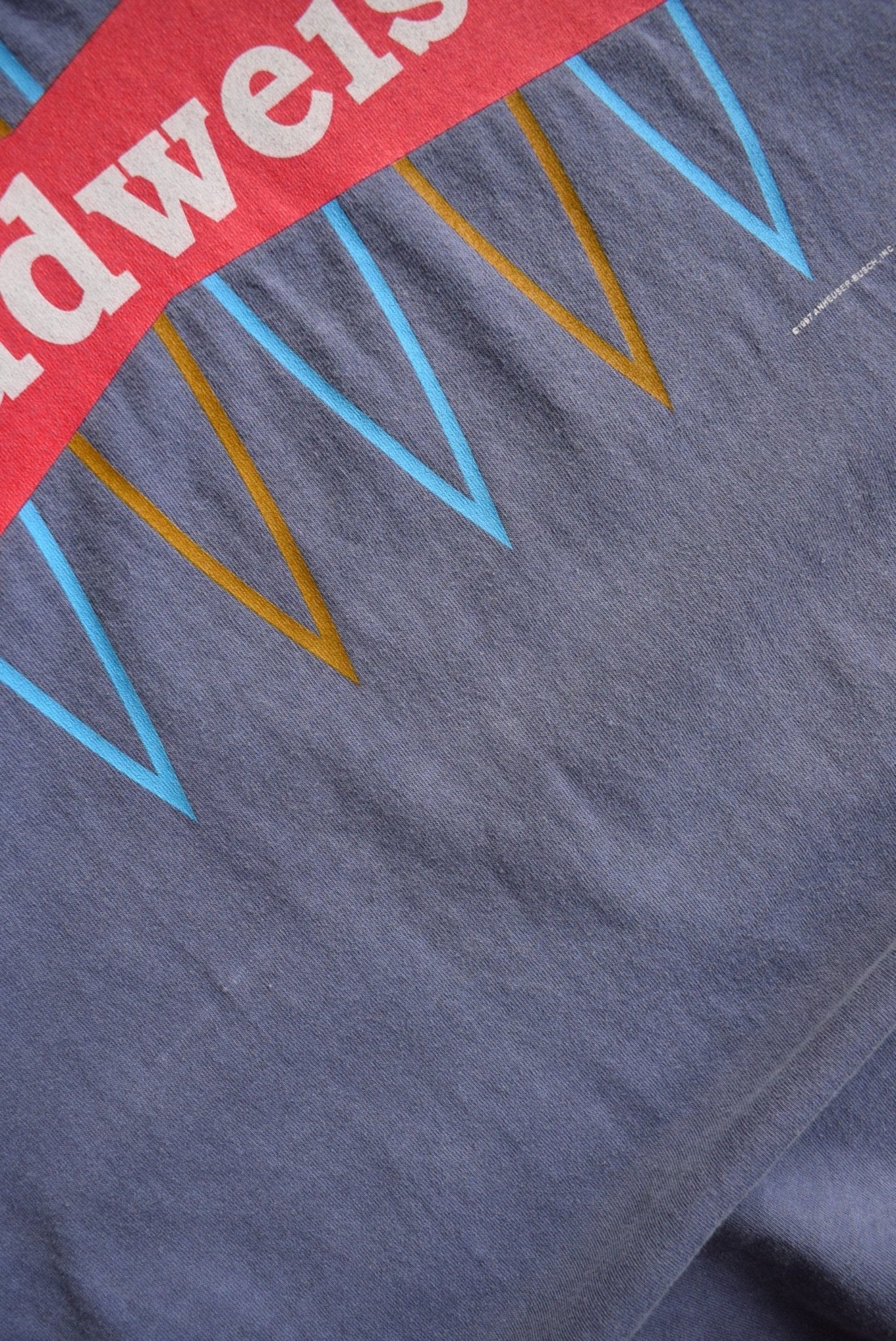 Vintage 1997 Budweiser Spellout Tee (L) - Retrospective Store