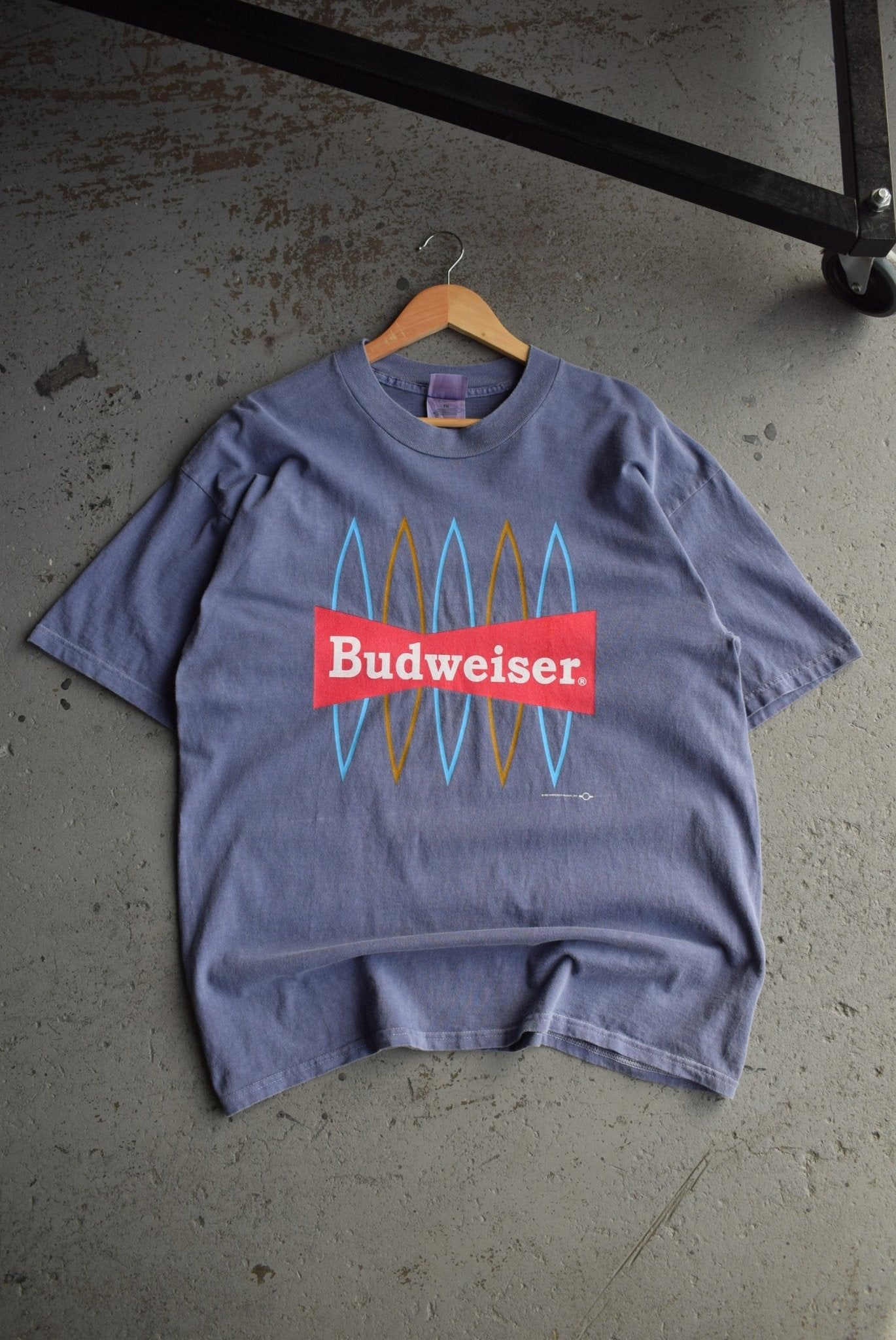 Vintage 1997 Budweiser Spellout Tee (L) - Retrospective Store