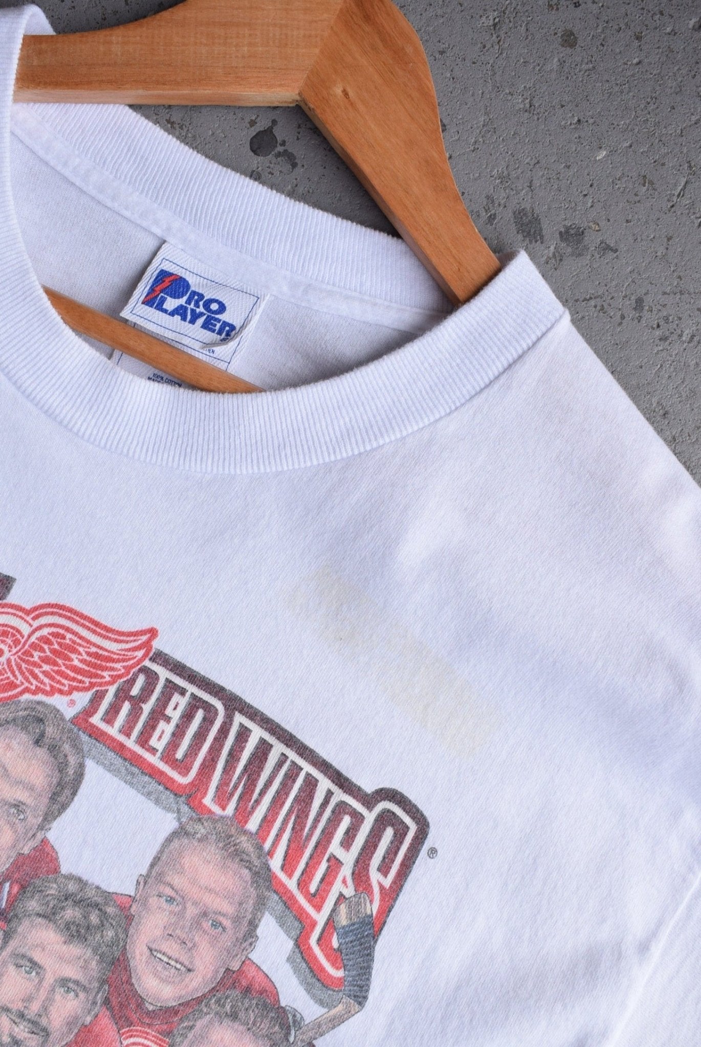 Vintage 1997 Pro - player x NHL Detroit Red Wings Champions Tee (L) - Retrospective Store