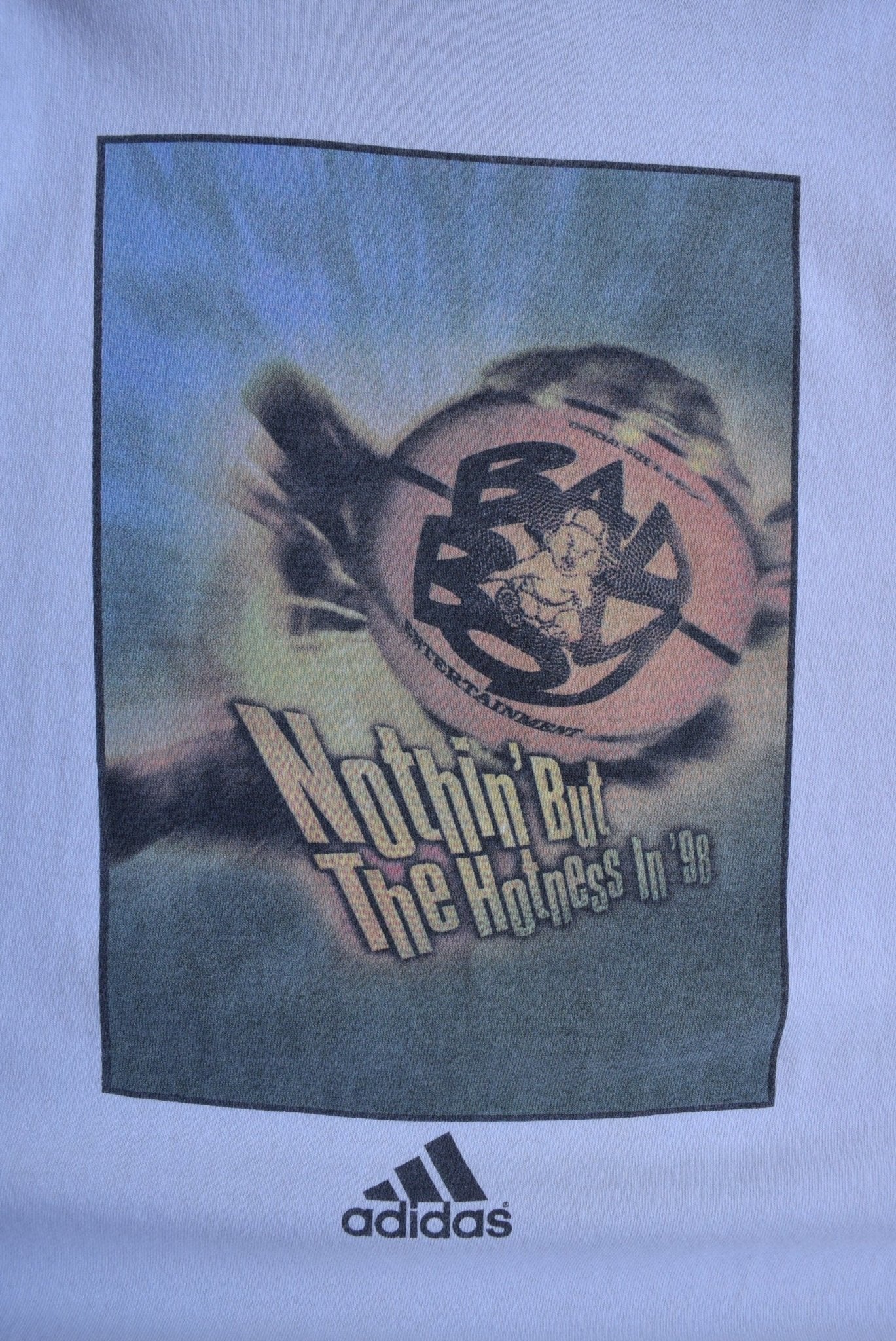 Vintage 1998 Adidas x Bad Boy Entertainment Basketball Tee (XL) - Retrospective Store