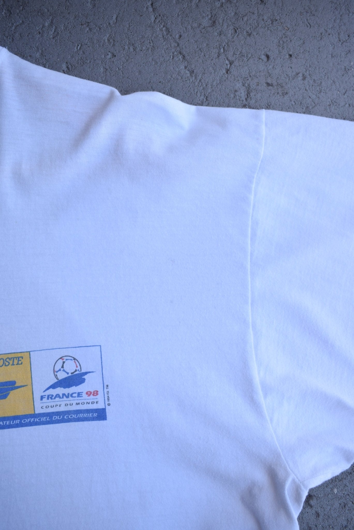 Vintage 1998 FIFA France World Cup Tee (XL) - Retrospective Store