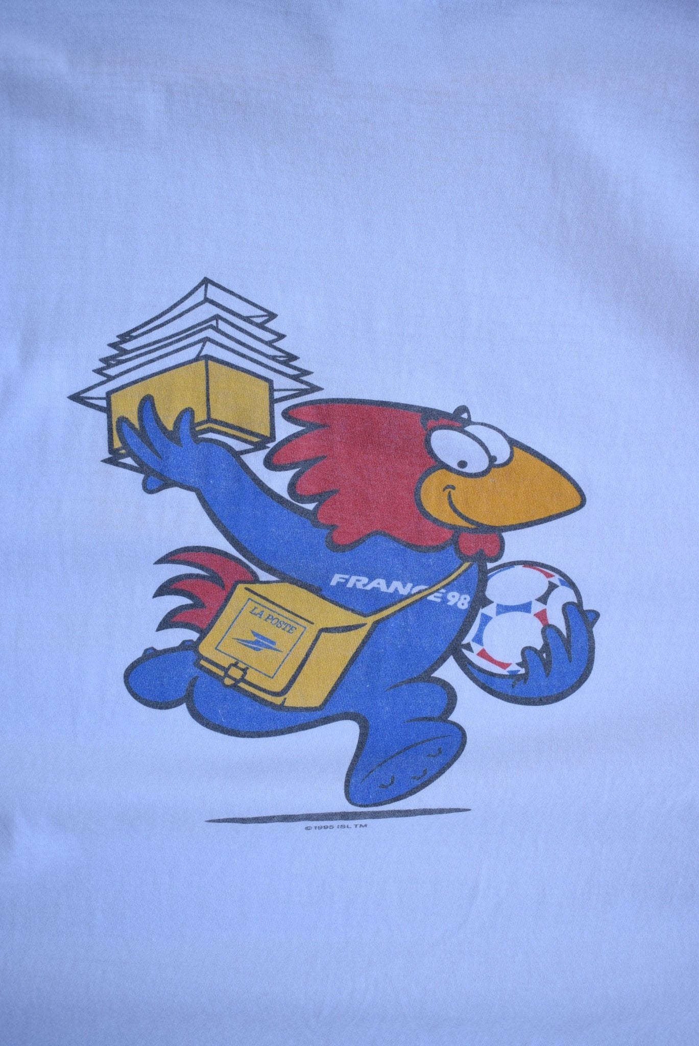Vintage 1998 FIFA France World Cup Tee (XL) - Retrospective Store