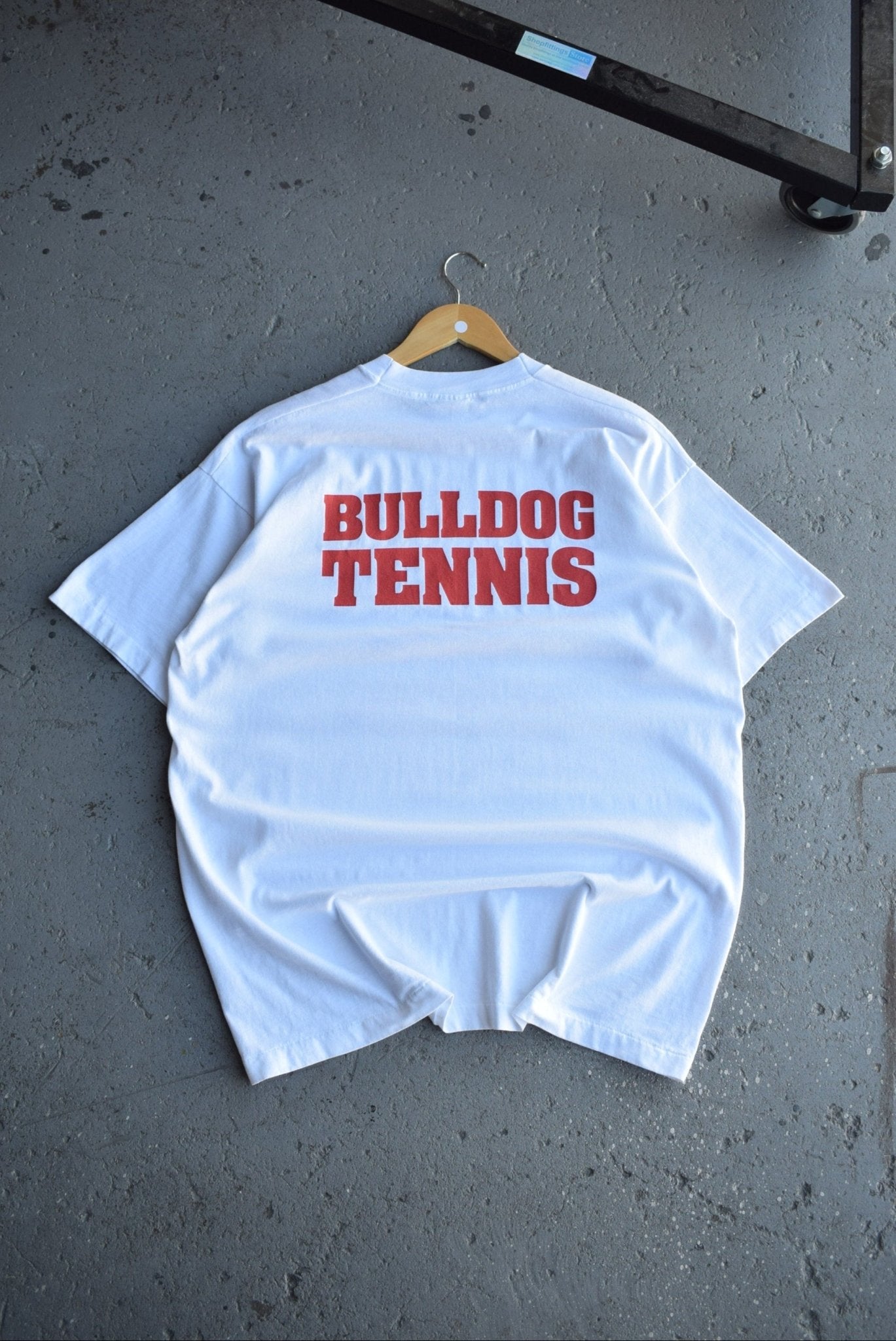 Vintage 1998 Fresno State Bulldogs Tennis Tee (XL) - Retrospective Store