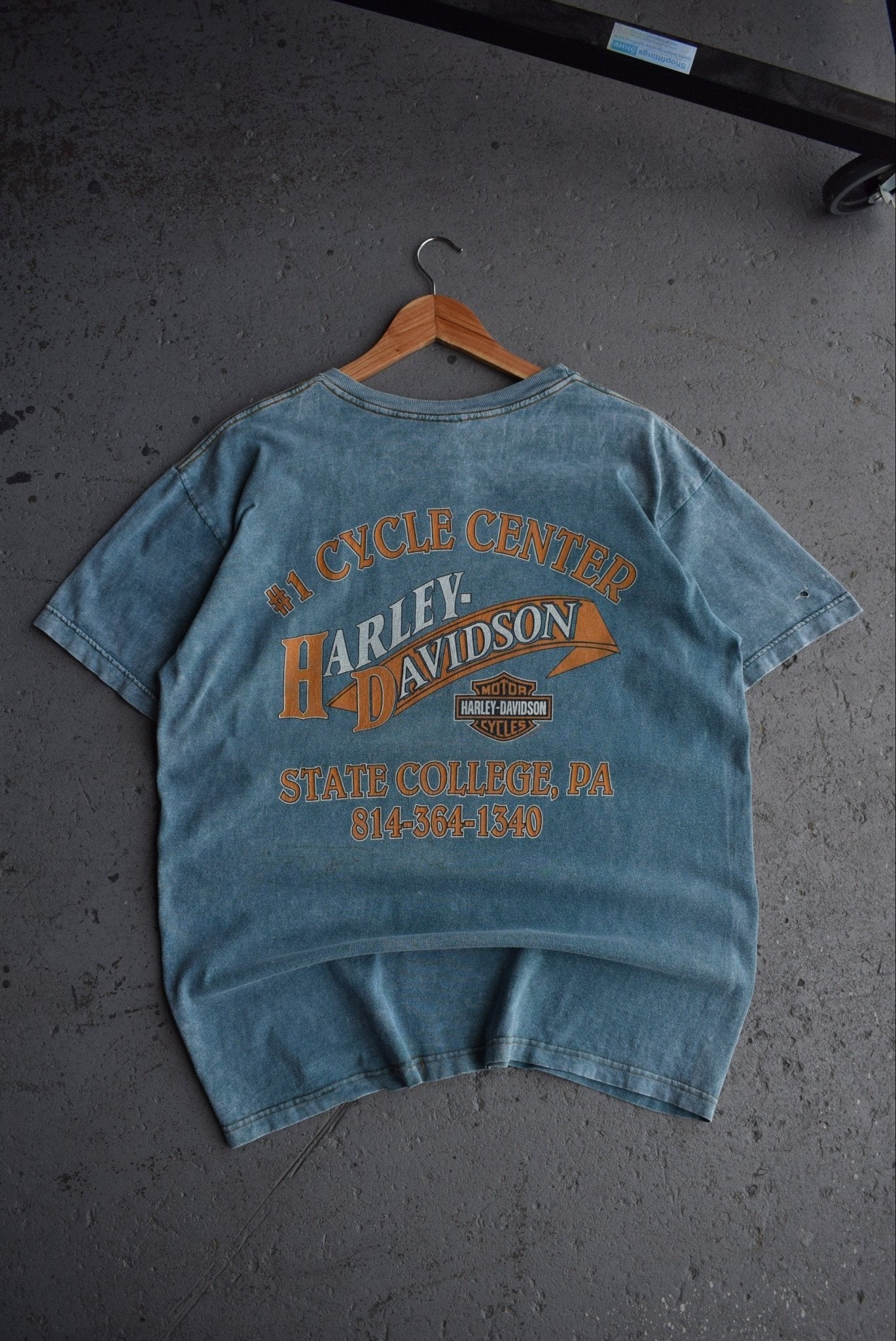 Vintage 1999 Harley Davidson American Motorcycles Tee (L) - Retrospective Store