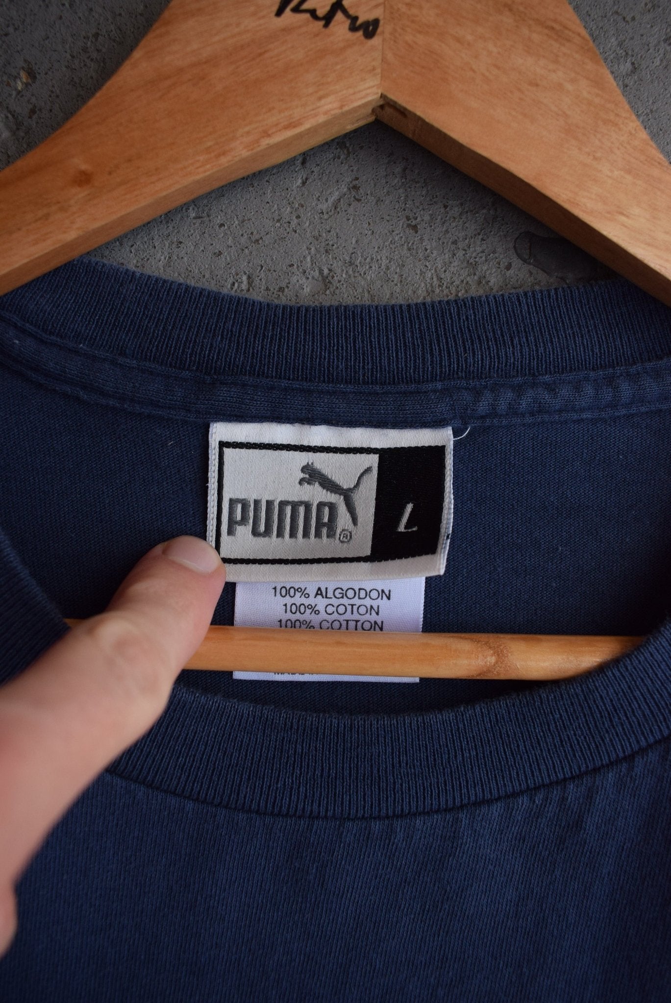 Vintage 2000 Puma x MLB New York Yankees Subway Series Tee (XL) - Retrospective Store