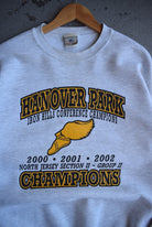 Vintage 2002 Hanover Park Champions Graphic Crewneck (XL) - Retrospective Store