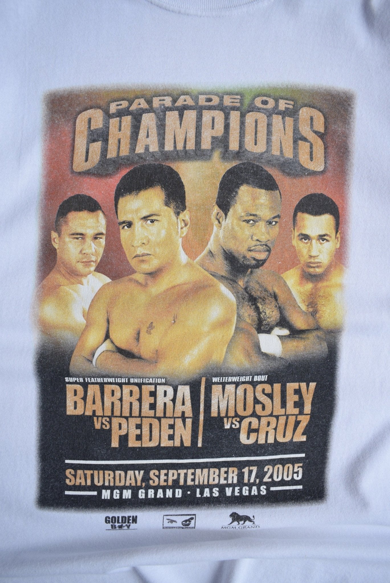 Vintage 2005 Parade of Champions Boxing Tee (XL) - Retrospective Store