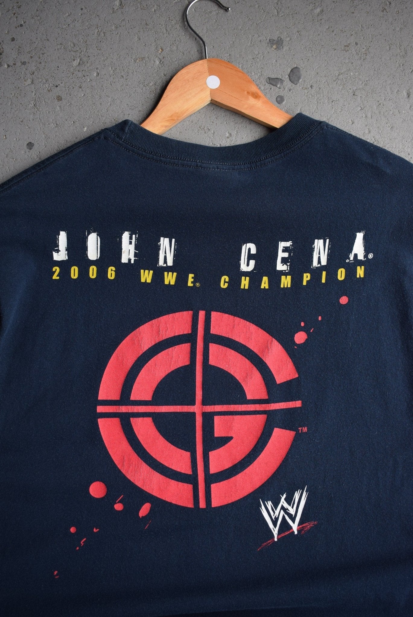 Vintage 2006 WWE John Cena Champion Tank (L) - Retrospective Store