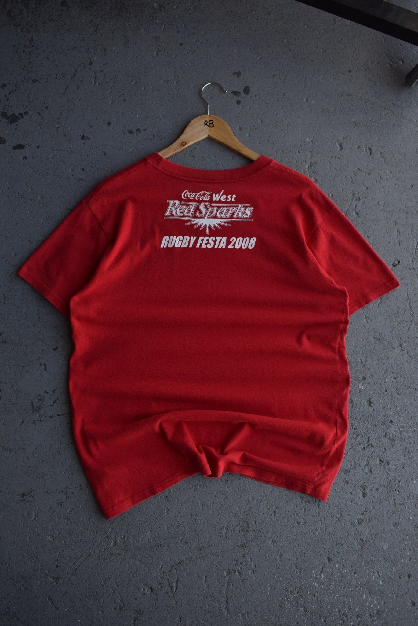Vintage 2008 Coca - Cola Rugby Fiesta Tee (L) - Retrospective Store