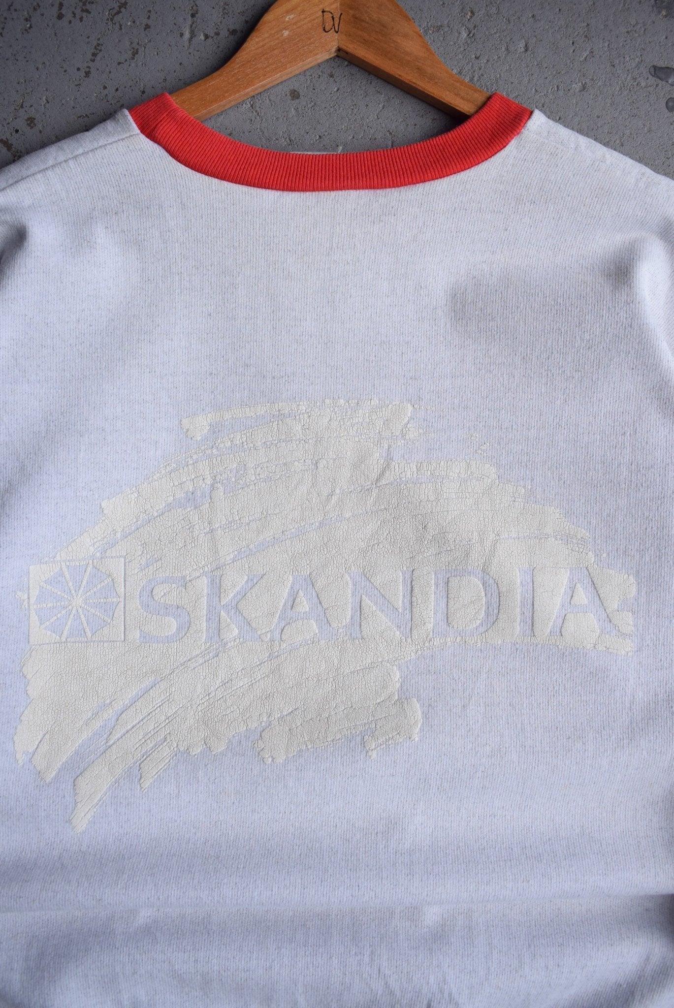 Vintage 80s Adidas 'Natural Grey' Crewneck (L) - Retrospective Store