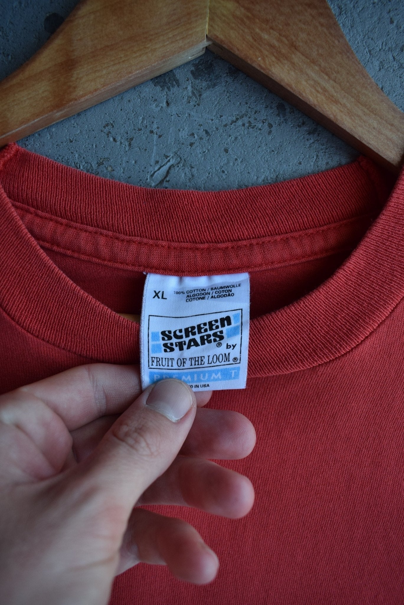 Vintage 80s Cat Fun Surfwear Tee (L) - Retrospective Store