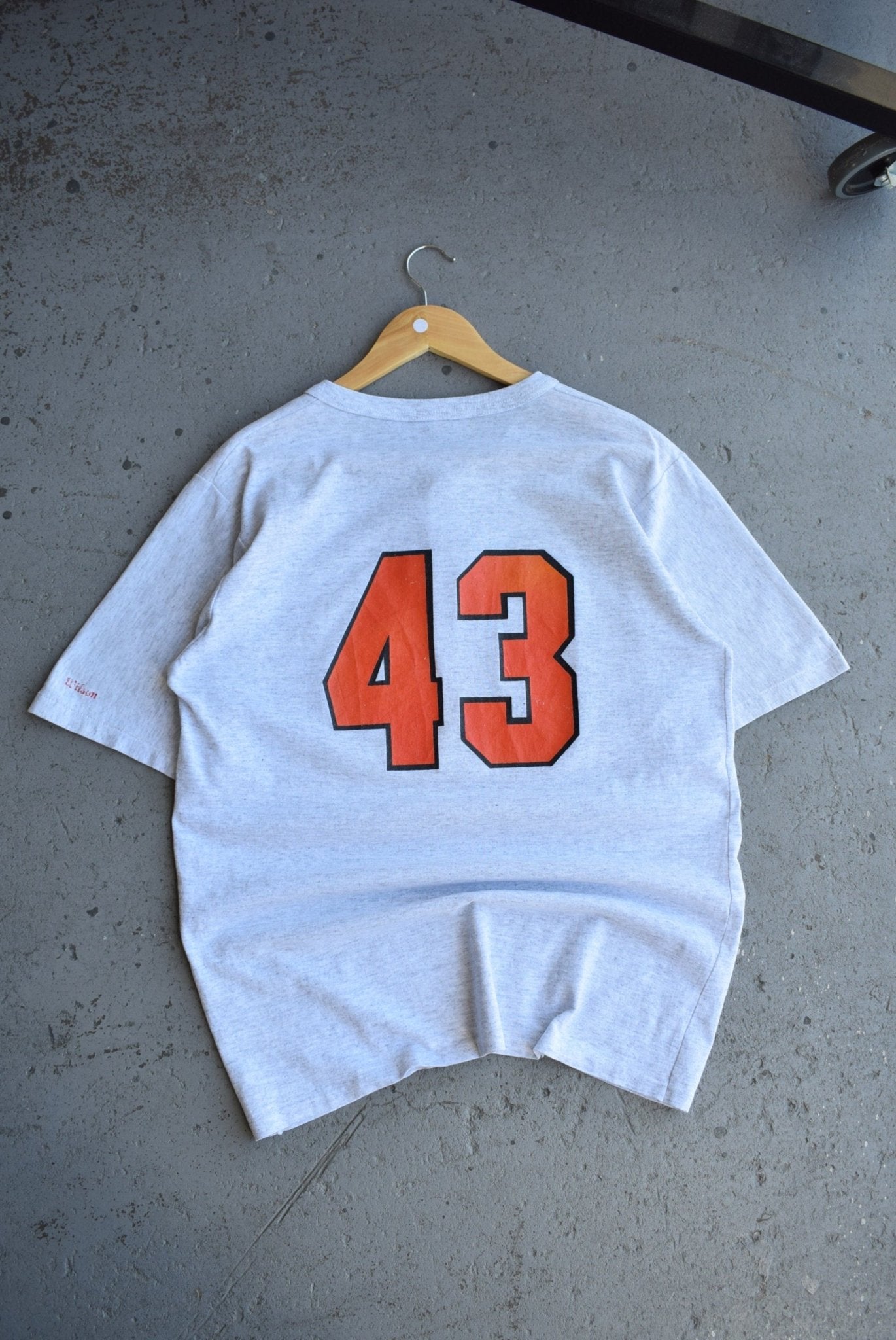 Vintage 80s Wilson x Detroit Tigers Baseball Tee (L) - Retrospective Store