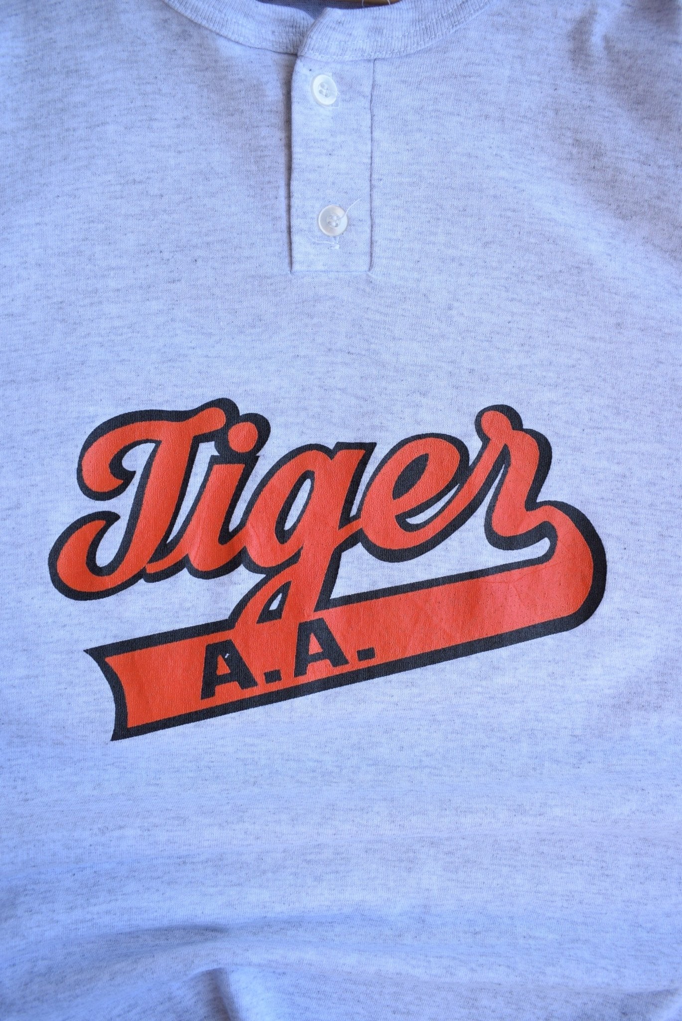 Vintage 80s Wilson x Detroit Tigers Baseball Tee (L) - Retrospective Store