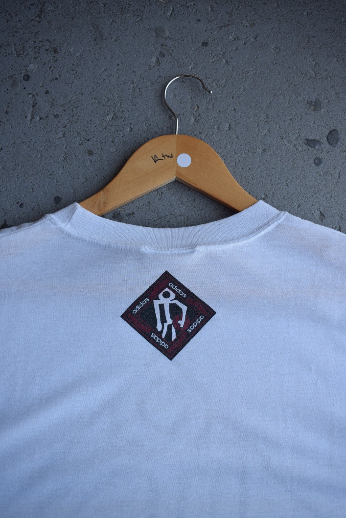 Vintage 90s Adidas Basketball Tee (L) - Retrospective Store