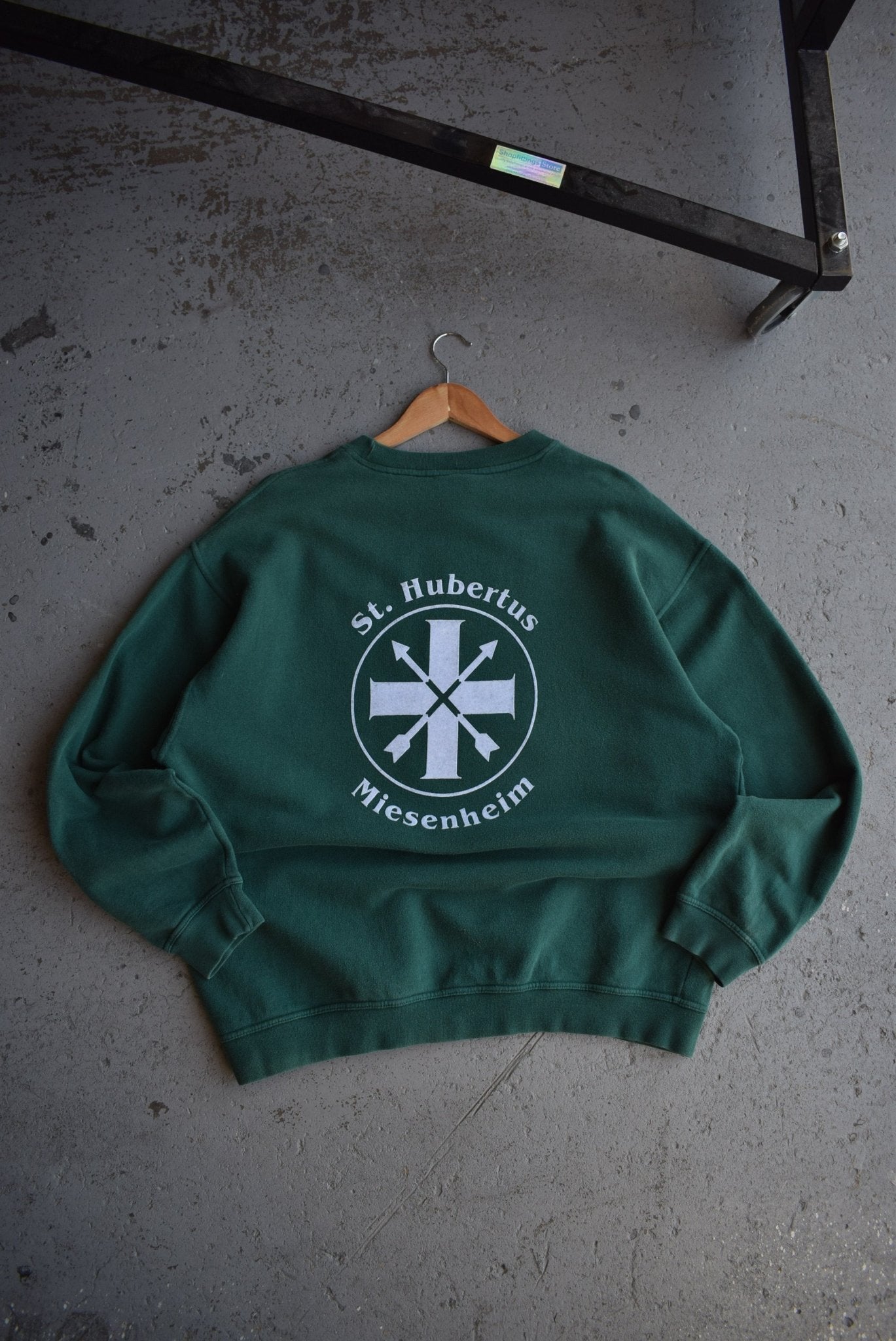 Vintage 90s Adidas Classic Logo Embroidered Crewneck (L/XL) - Retrospective Store