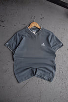Vintage 90s Adidas Classic Logo Embroidered Tee (S) - Retrospective Store