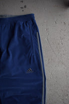 Vintage 90s Adidas Classic Logo Embroidered Track Pants (L) - Retrospective Store