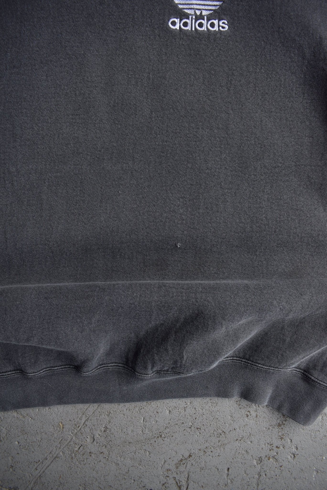 Vintage 90s Adidas Embroidered Spellout Crewneck (XL) - Retrospective Store