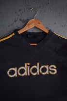 Vintage 90s Adidas Embroidered Spellout Tee (M/L) - Retrospective Store