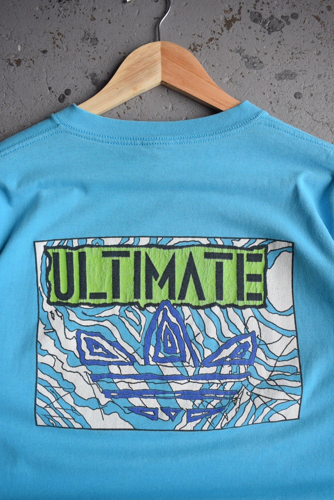 Vintage 90s Adidas Graphic Tee (S) - Retrospective Store