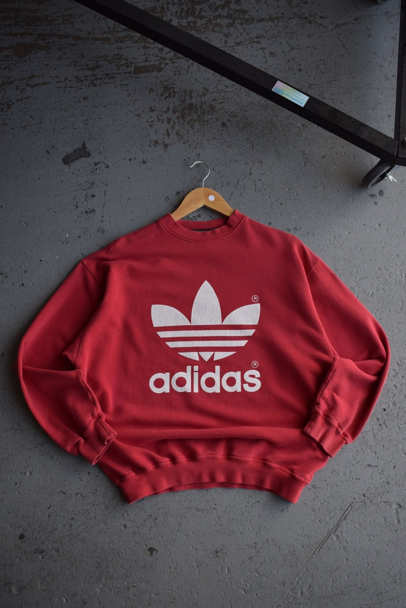 Vintage 90s Adidas Spellout Crewneck (M) - Retrospective Store