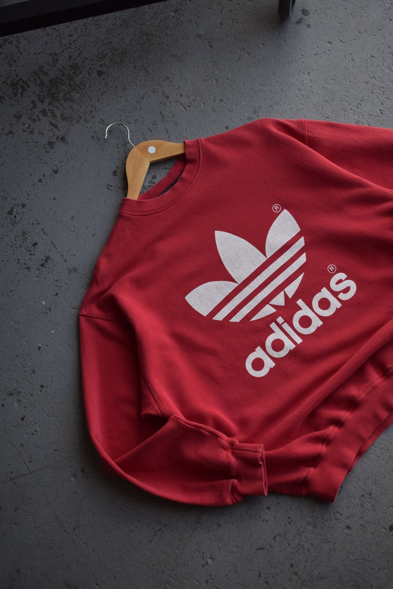 Vintage 90s Adidas Spellout Crewneck (M) - Retrospective Store